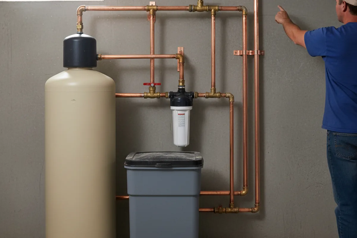 Whole-house water treatment system installed in Rochdale